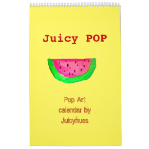 Juicy POP Pop Art kalender door Juicyhues