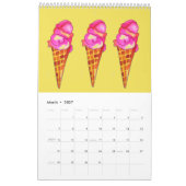 Juicy POP Pop Art waterverf Kalender (Mar 2027)
