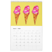 Juicy POP Pop Art waterverf Kalender (Mar 2026)