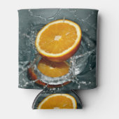 Juicy-positief sinaasappel voor vitamine stemming blikjeskoeler (Voorkant)