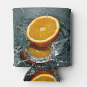 Juicy-positief sinaasappel voor vitamine stemming blikjeskoeler (Achterkant)