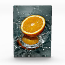 Juicy-positief sinaasappel voor vitamine stemming