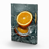 Juicy-positief sinaasappel voor vitamine stemming fotoblokken (Rechts)
