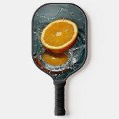 Juicy-positief sinaasappel voor vitamine stemming pickleball paddle (Voorkant)