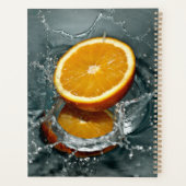 Juicy-positief sinaasappel voor vitamine stemming planner (Achterkant)