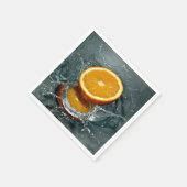 Juicy-positief sinaasappel voor vitamine stemming servet (Hoek)