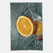 Juicy-positief sinaasappel voor vitamine stemming theedoek (Verticaal)