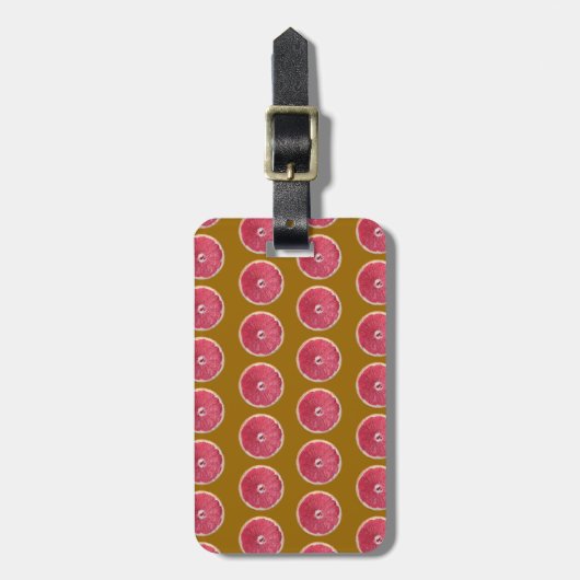Juicy Red Grapefruit Bagagelabel (Voorkant verticaal)