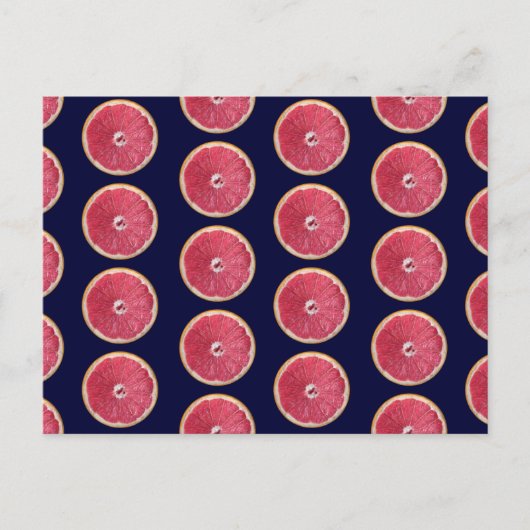 Juicy Red Grapefruit Briefkaart (Voorkant)