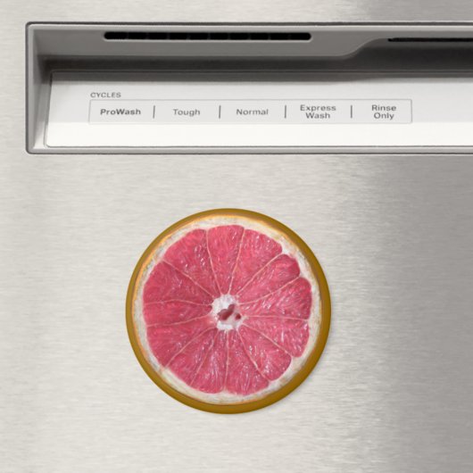 Juicy Red Grapefruit Magneet (Insitu (Vaatwasser))