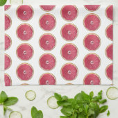 Juicy Red Grapefruit Theedoek (Gevouwen)