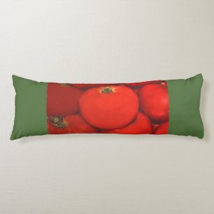 Juicy Red Homegrown Garden Tomaten Lichaamskussen