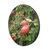 Juicy Red Rose Hips Dart Board Dartbord (Voorkant Rechts)