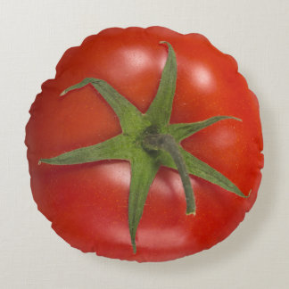 Juicy Red Tomato Rond Kussen