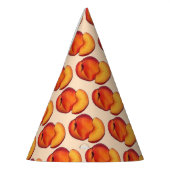 Juicy Ripe Summer Peach Georgia Peaches Fruit Feesthoedjes (Links)