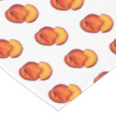 Juicy Ripe Summer Peach Georgia Peaches Fruit Tafelkleed (Gekanteld)