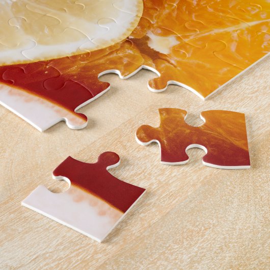 Juicy Sliced Citrus Fruits Legpuzzel (Zijkant)