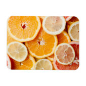 Juicy Sliced Citrus Fruits Magneet (Horizontaal)