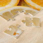 Juicy Sliced Oranje Citrus Fruits Legpuzzel (Zijkant)