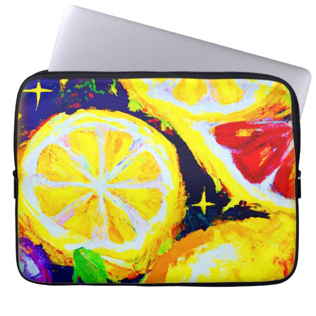 Juicy Stars en Fruity Skies. Bestel nu Laptop Sleeve (Voorkant)