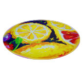 Juicy Stars en Fruity Skies. Bestel nu Snijplank (Hoek)