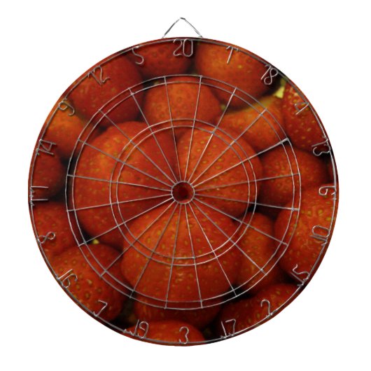 Juicy Strawberries Dart Board Dartbord (Voorkant)