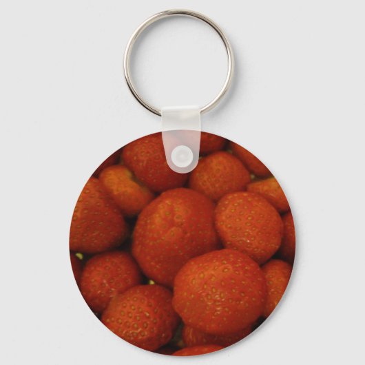Juicy Strawberries Sleutelhanger (Voorkant)
