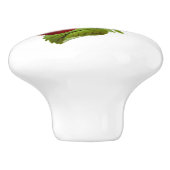 Juicy Strawberry Kitchen Drawer Knob Keramische Knop (Zijkant)