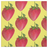 Juicy Strawberry pop waterverf Stof (Swatch)