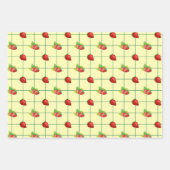 JUICY STRAWBERRY SET INPAKPAPIER VEL (Voorkant 3)