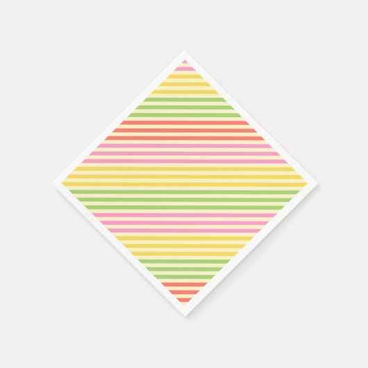 JUICY STRIPE Feestservetten Servet (Hoek)