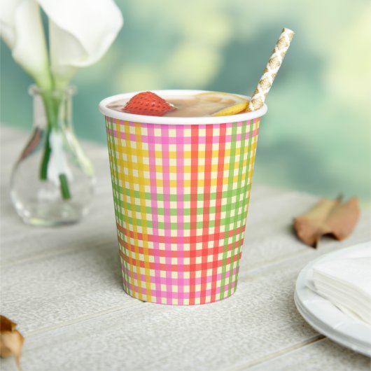 JUICY STRIPE Paper Cup Papieren Bekers (Insitu)