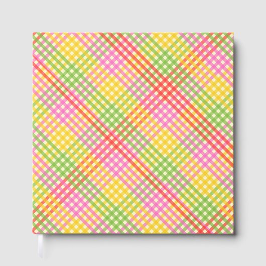 JUICY STRIPE Wedding Guest Book Gastenboek (Voorkant)