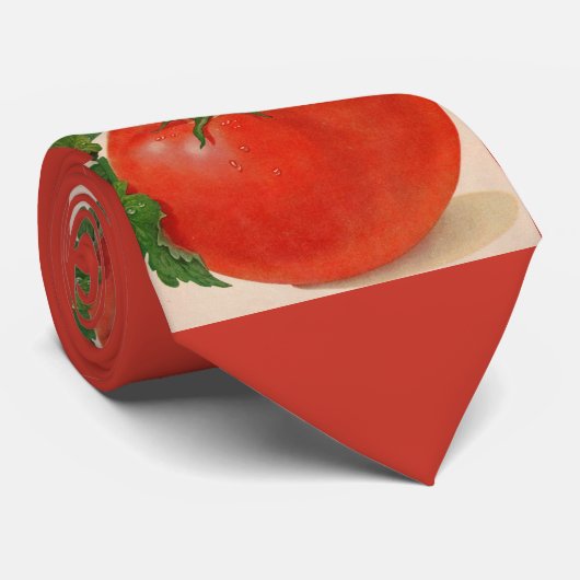 juicy tomatenprint stropdas (Opgerold)