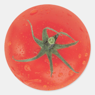 Juicy Tomato Ronde Sticker