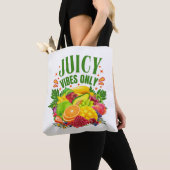 Juicy Vibes Only: Fresh Fruit & Healthy Life Tote Bag (Dichtbij)
