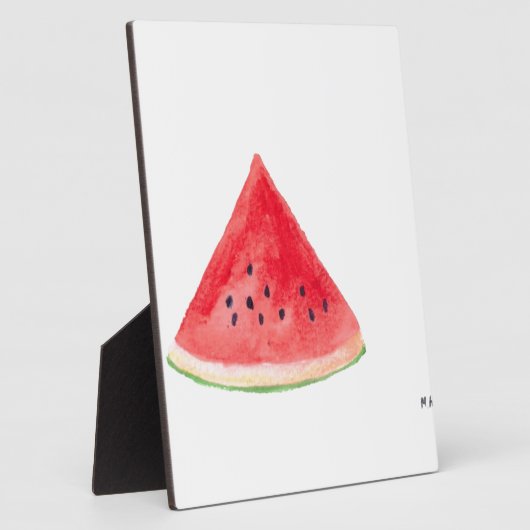 Juicy watermeloen fotoplaat (Zijkant)