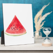 Juicy watermeloen fotoplaat (Zijkant)