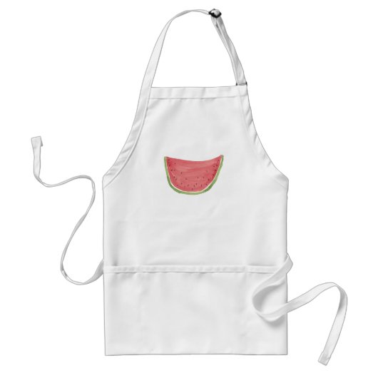 Juicy Watermelon Apron Standaard Schort (Voorkant)