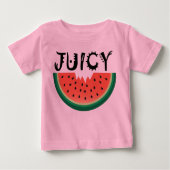 Juicy Watermelon - Baby Fine Jersey T-Shirt (Voorkant)