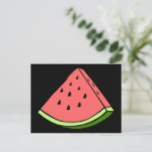 Juicy Watermelon Briefkaart (Staand voorkant)