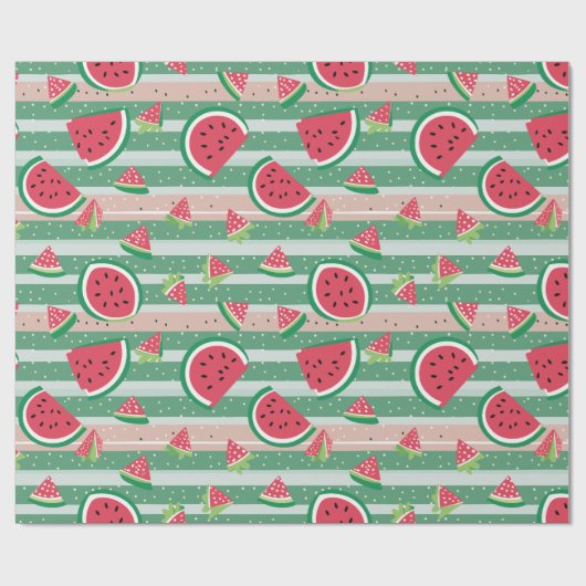 Juicy Watermelon Cadeaupapier (Vlak)