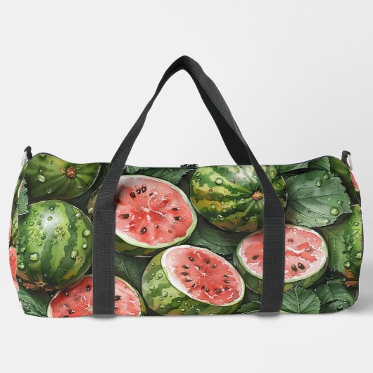 Juicy Watermelon Duffel Bag Plunjezak (Voorkant)
