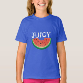 Juicy Watermelon - Girls' Basic T-Shirt