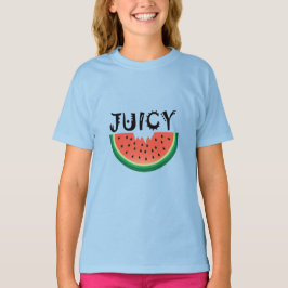 Juicy Watermelon - Girls' Basic T-Shirt