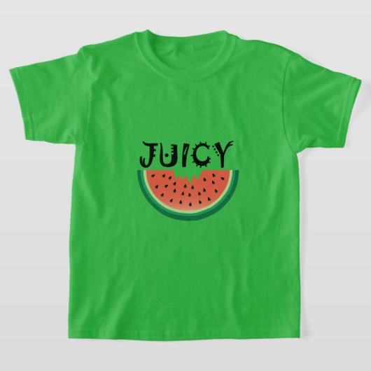 Juicy Watermelon - Girls' Basic T-Shirt (Laagn)