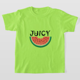 Juicy Watermelon - Girls' Basic T-Shirt