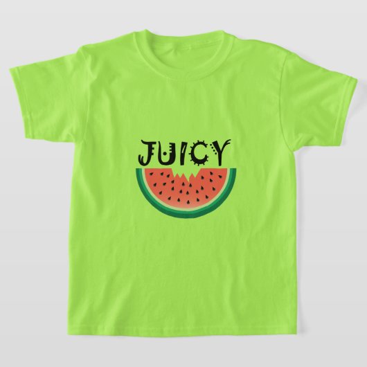Juicy Watermelon - Girls' Basic T-Shirt (Laagn)