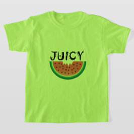 Juicy Watermelon - Girls' Basic T-Shirt