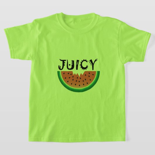 Juicy Watermelon - Girls' Basic T-Shirt (Laagn)